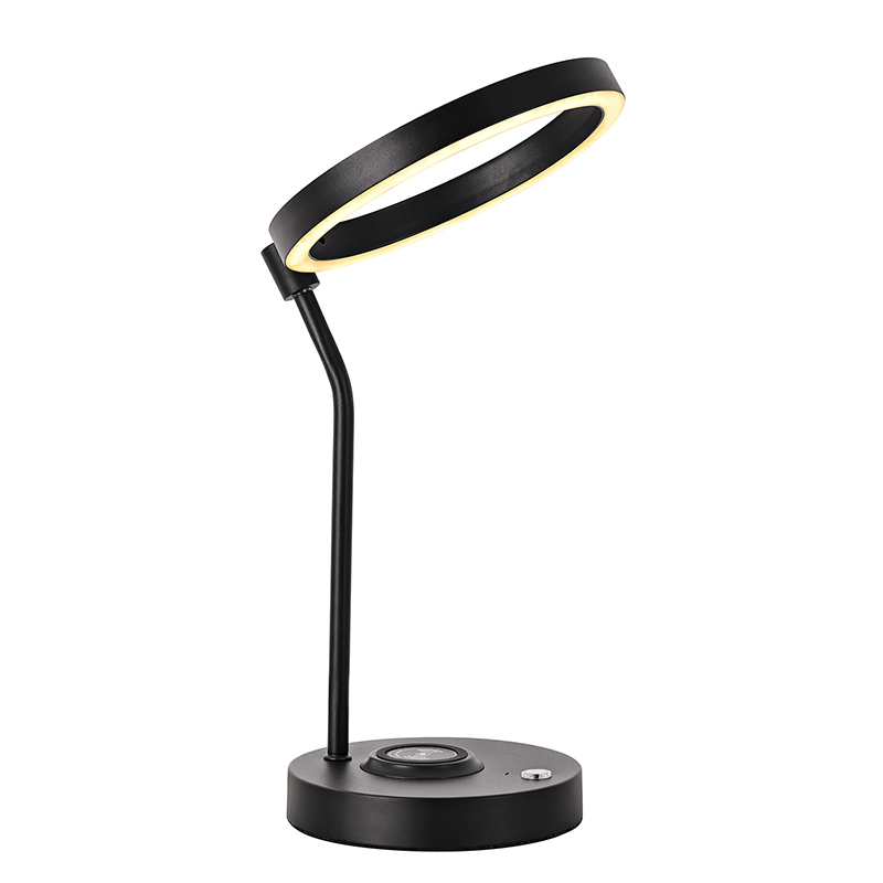 Modern LED asztali lámpa vezeték nélküli töltéssel