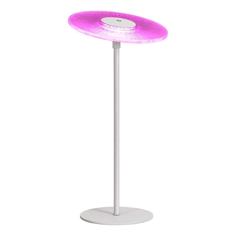 Modern LED asztali lámpa RGB búrával